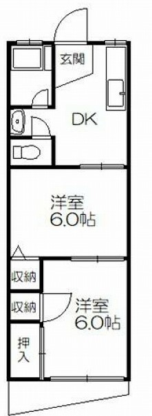 荻窪駅 徒歩10分 構造:軽量鉄骨造